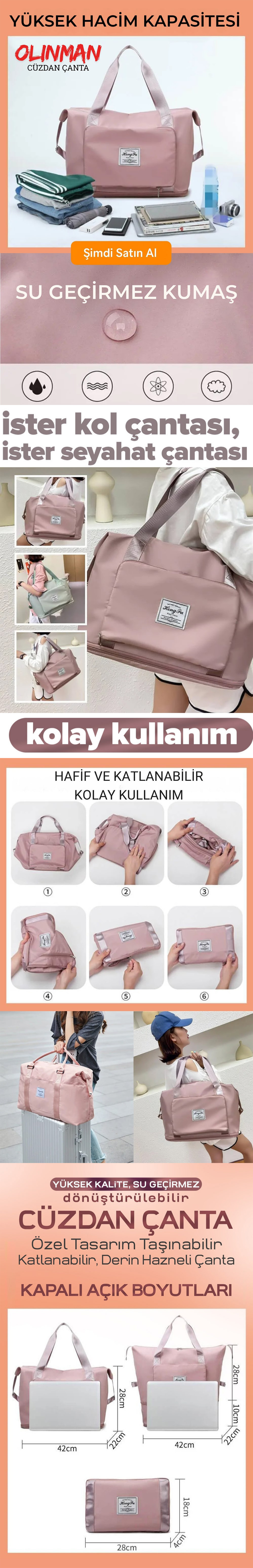 Çok Fonksiyonlu Çanta